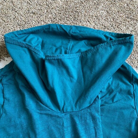 Soft Surroundings Top Blue Stretch Womens Size Medium - Picture 5 of 9